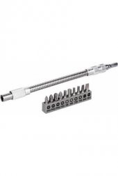 Bosch 10 Parça Vidalama+Uzatma Adaptörü 20 Cm. 2.608.522.376 - 1