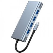 Coofbe 100W 11in1 Multifonksiyonlu Type-C Hub Type-C Hub Dönüştürücü Çoğaltıcı RJ45 HDMİ VGA USB3.0 - 1