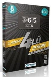 8. Sınıf LGS 1. Dönem 365 Gün 4 Çözümlü Deneme Gezegen Yayınları - 1