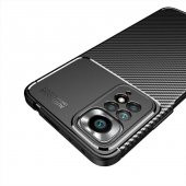 Xiaomi Redmi Note 11 Pro 5G Kılıf Antişok Carbon Regnor Silikon Kapak - 6