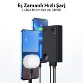 Baseus Super Şarj Göstergeli 30W 20000mAh Powerbank Super VOOC Teknolojisi 0.3m USB Type Kablolu - 3