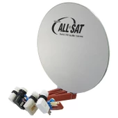 ALLSAT W-90 Multifocus Fiber Çoklu Çanak Anten 90cm - 1