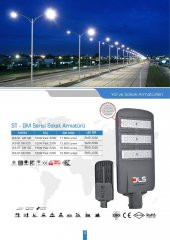 150W Led Yol Sokak Armatür DLS Park Bahçe Çevre Site Bina Dış Mekan Lamba Aydınlatma Ledli Sokak Armatürü - 2