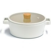 Neoflam Fika Alüminyum Döküm 9 Parça Cam Kapaklı Seramik Kaplama Tencere Tava Seti - 4