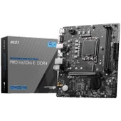 MSI PRO H610M-E DDR4 3200MHZ M.2 mATX 1700p - 1