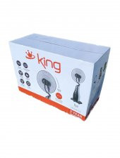 King KV1816 Oya Soğuk Buharlı Vantilatör 80W 3,3lt 40cm - 5