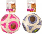 Flamingo Sisal Top 11 cm Çıngırak + Catnip - 2