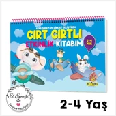 Y.Z. 2-4 Yaş Konuşma ve Dikkati Geliştiren Cırt Cırtlı Etkinlik Kitabım ve 2-4 Yaş Zeka Kutusu Konuşmayı Geliştiren Oyun - 2