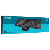 Everest KM-9675 Kablosuz Mouse ve Klavye - 2