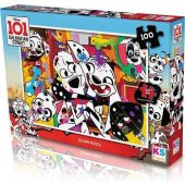 Ks Games Puzzle 100 Parça 101 Dalmatian Puzzle DAL 714 - 1