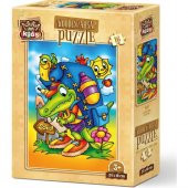 Art Puzzle 16 Parça Okul Yolu 5852 - 1