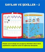 3-6 Yaş Evde Etkinlik Seti (Çizgi Çalışmaları, Sayılar, Geometrik Şekiller, Mantık Soruları, Dikkat Geliştirme) - 11