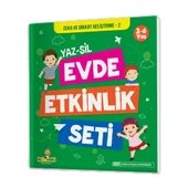 3-6 Yaş Evde Etkinlik Seti (Çizgi Çalışmaları, Sayılar, Geometrik Şekiller, Mantık Soruları, Dikkat Geliştirme) - 4