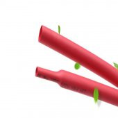 Isı ile Daralan Makaron Kırmızı 2,4 mm (1 Metre) thumbnail 1