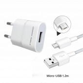 General Mobile Micro Şarj Cihazı 1A GM4 GM5 E2 E3 E7 Elite Uyumlu Şarj Cihazı - 1