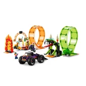 60339 Lego City - Çift Çemberli Gösteri Arenası 598 parça +7 yaş - 3