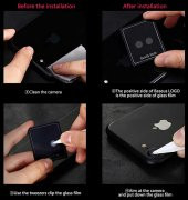 Apple iPhone 8 Zore Kamera Lens Koruyucu Cam Filmi - 2
