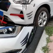 Üniversal Esnek Spor Tampon Bıçağı Piano Black Sağ Sol 6 Adet - 4