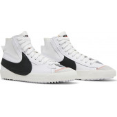 Nike Blazer Mid 77 Jumbo White Black Erkek Spor Ayakkabı - 4