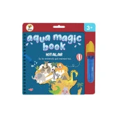 Lino Aqua Magic Book Kıtalar Sihirli Boyama Kitabı - 1
