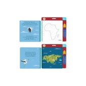 Lino Aqua Magic Book Kıtalar Sihirli Boyama Kitabı - 2