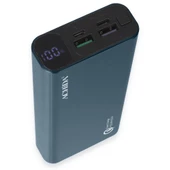 Achida P8 22.5W 20000 mAh QC3.0 Led Ekranlı Powerbank - 4