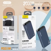 Achida P8 22.5W 20000 mAh QC3.0 Led Ekranlı Powerbank - 8