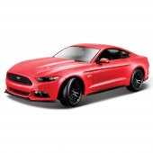 Maisto 1/18 2015 Ford Mustang Model Araba - Kırmızı - 1