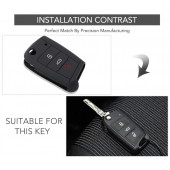 VOLKSWAGEN GOLF POLO T-CROS T-ROC TAIGO TIGUEN CADDY SİLİKON ANAHTAR KILIF thumbnail 2