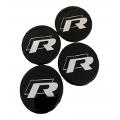 VOLKSWAGEN R LOGOLU 56 MM JANT GÖBEK DAMLA STICKER thumbnail 1