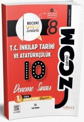 8. Sınıf T.C. İnkılap Tarihi ve Atatürkçülük 1. Dönem 10 lu Zoom Serisi Deneme Sınavı Günay - 1
