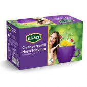 Akzer Civanperçemli Çay - 25 Süzen Poşet - 1