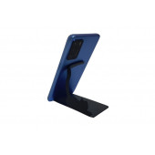 RİSİNGMABER Metal Mat Siyah Dekoratif Oturan Sevimli Kedi Telefon Tutacağı - 2