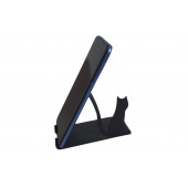 RİSİNGMABER Metal Mat Siyah Dekoratif Ayakta Duran Sevimli Kedi Telefon Tutacağı - 4