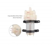 DC 6-12V Mini Su Pompası R385 Akvaryum Sera - 5