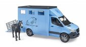 Bruder Mercedes Benz Sprınter At Nakil Aracı Ve At - 1