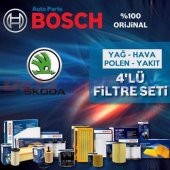 Skoda Fabia 1.6 TDI Bosch Filtre Bakım Seti 2010-2013 - 1