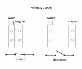 MC-38 Manyetik Kontak(Normalde Açık) thumbnail 2