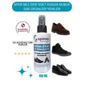 Sağdıç Saraciye Sağdıç Spor Ve Süet Ayakkabı Yenileyici Ve Temizleyici 150ml Sprey sgdcy01 - 1