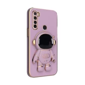 Gpack Xiaomi Redmi Note 8 Kılıf Kamera Korumalı Astronot Desenli Standlı Silikon - 7
