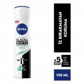 NIVEA DEODORANT WOMEN BLACK&WHITE INVISIBLE FRESH 150ML - 1