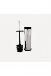 BySevil 5 lt Pedallı Çöp Kovası Ve Micro Wc Fırçalık Paslanmaz Krom - 6