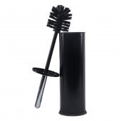 BySevil Sistem Temizlik  ELEGANT BANYO SETİ SİYAH 2 Lİ  / ÇÖP KOVASI VE FIRÇALIK SET / SİYAH BANYO TAKIMI - 2