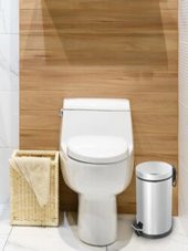 BySevil Sistem Temizlik 30 lt Paslanmaz Çelik Çöp Kovası / Banyo Çöp Kovası HEDİYELİ  / Balkon Bahçe Lokanta - 3