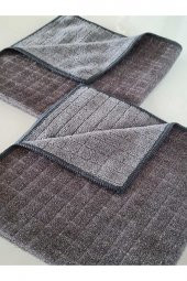 BySevil Zor Kir Bezi / Mikrofiber Telli Simli Ovma  2 Adet - 1