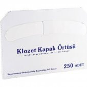 BySevil SistemTemizlik Klozet Kapak Örtüsü 250 li Paket - 3