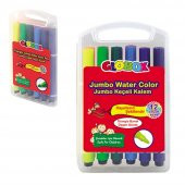 Globox 1128 Jumbo Üçgen Keçeli Boya Kalemi 12 Renk – 12 Li Paket - 1