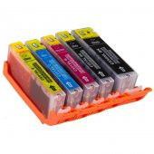 Renksan PGI-550-551 Pixma iP7250 Muadil Kartuş Seti 5 Renk - 1