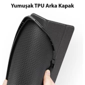 Polham Apple iPad 10.2 2022 Kalem Bölmeli Mıknatıslı Standlı Tablet Kılıfı,Kamera Korumalı Uyku Modlu - 10