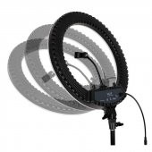 Ring Light Led 5500kw 18inch Makyaj Çekimleri Makeup Çekimleri Sac Çekimler Youtuber Kit - 4